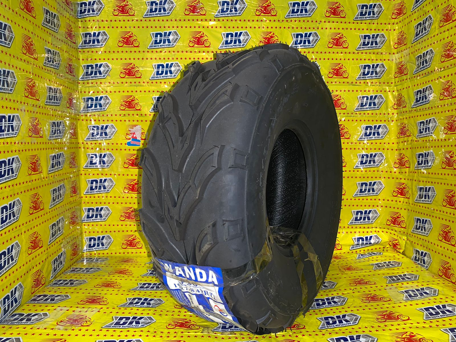 LLANTA 8/ 19X7 - 8 WANDA CUATRIMOTO DELANTERA XY200STV