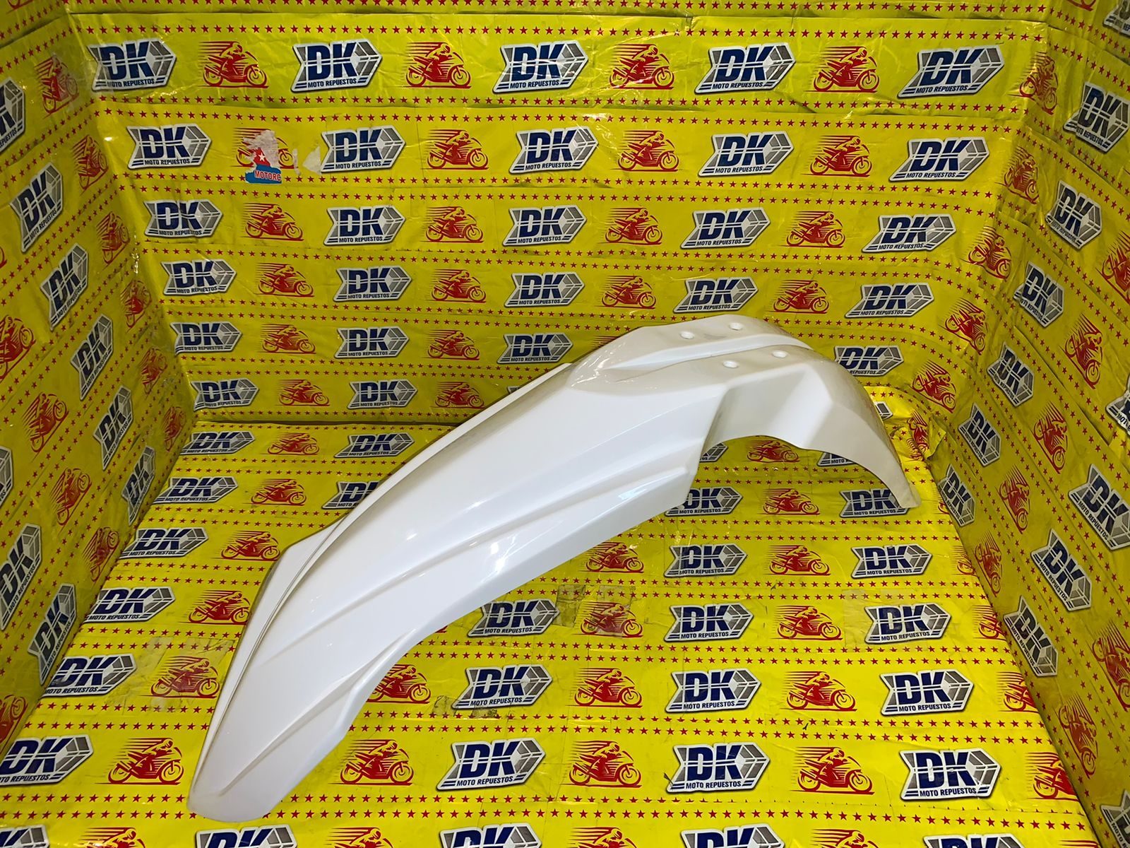 GUARDAFANGO DELANTERO YAMAHA YZ BLANCO ORIX