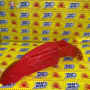 GUARDAFANGO DELANTERO SUPER MOTO ROJO