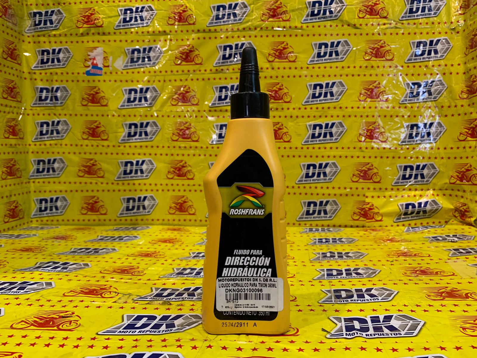 LIQUIDO HIDRAULICO PARA TIMON 350ML ROSHFRANS