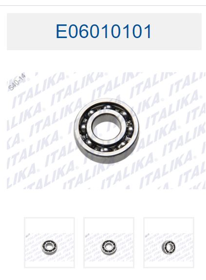BALERO RADIAL DE BOLAS 6203/P63/TM