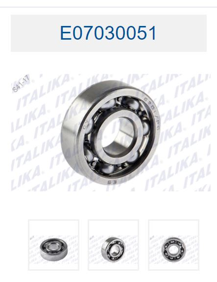 BALERO RADIAL DE BOLAS 6201