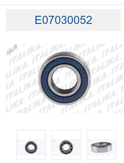 BALERO RADIAL DE BOLAS 6205-RS