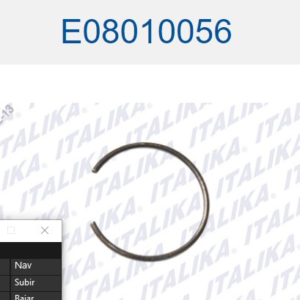 SEGURO DE PASADOR DE PISTON