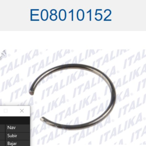 SEGURO DE PASADOR DE PISTON