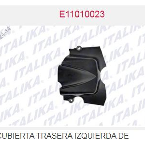 CUBIERTA TRASERA IZQ DE CARTER