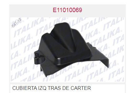 CUBIERTA TRASERA IZQ DE CARTER