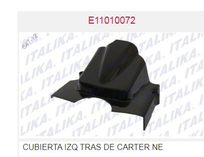 CUBIERTA TRASERA IZQ DE CARTER