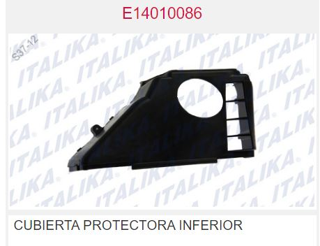 CUBIERTA PROTECTORA INFERIOR