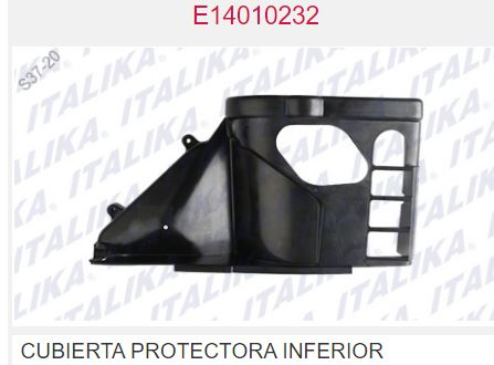 CUBIERTA PROTECTORA INFERIOR
