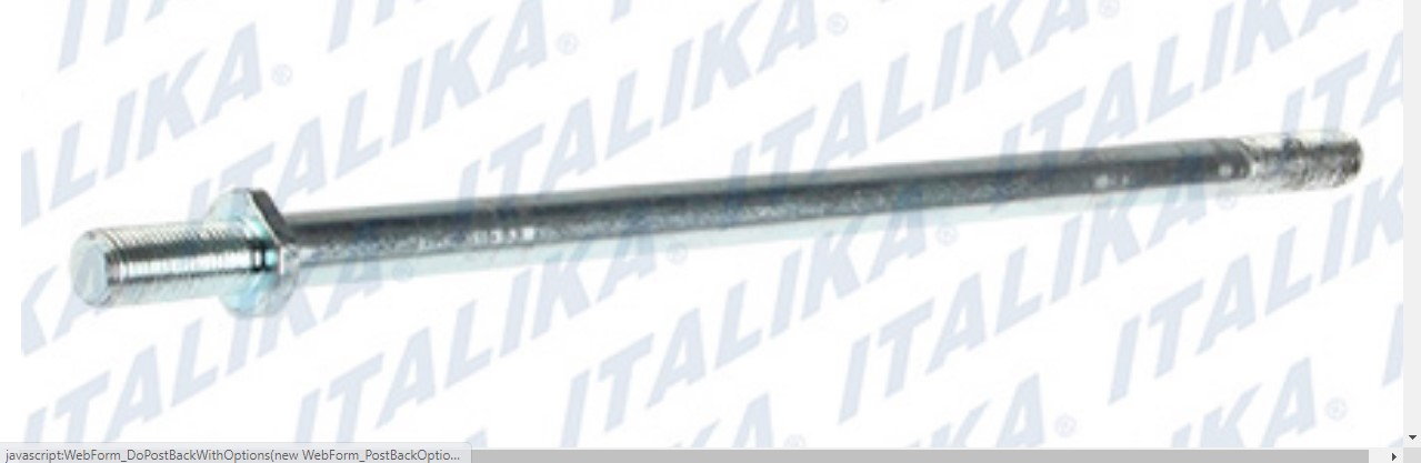 EJE DE HORQUILLA TRAS M12x270