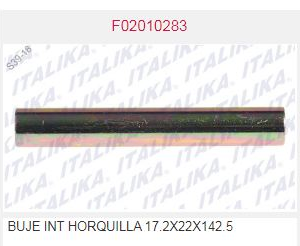 BUJE INT DE HORQUILLA 17.2x22x142.5