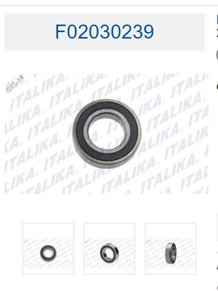 BALERO RADIAL DE BOLAS 6005-2RS