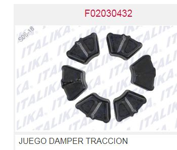 DAMPER DE TRACCION, JUEGO