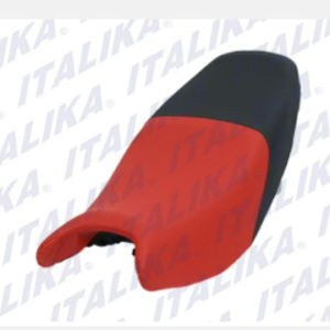 ASIENTO DOBLE ROJO/NEGRO