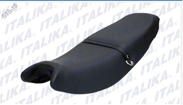 ASIENTO DOBLE NEGRO