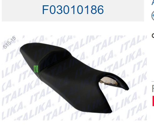 ASIENTO NEGRO COSTURA VERDE