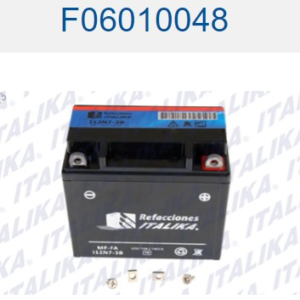 BATERIA ITALIKA MF-FA I12N7-3B