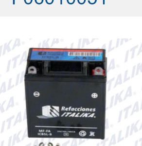 BATERIA ITALIKA MF-FA ICB5L-B