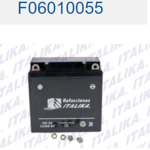 BATERIA ITALIKA MF-FA I12N9-BS