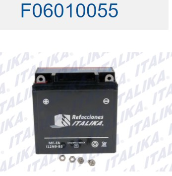 BATERIA ITALIKA MF-FA I12N9-BS