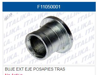 BUJE EXT EJE POSAPIES TRAS