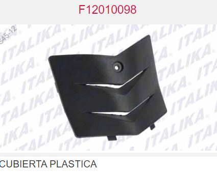 CUBIERTA PLASTICA