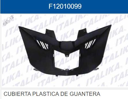 CUBIERTA PLASTICA DE GUANTERA