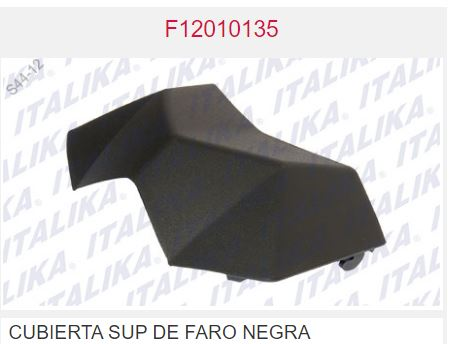 CUBIERTA SUP DE FARO NEGRA