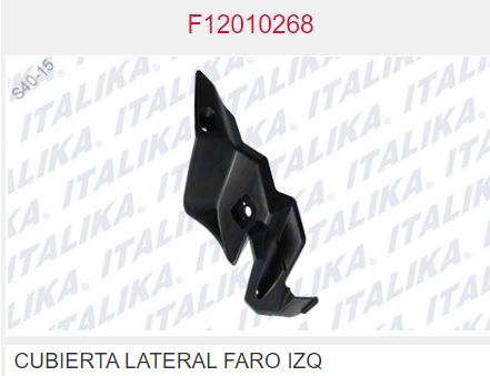 CUBIERTA LATERAL FARO IZQ