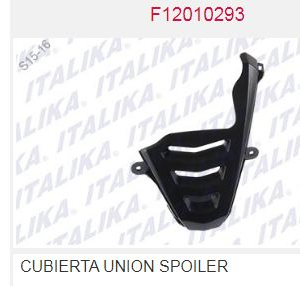 CUBIERTA UNION SPOILER