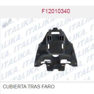 CUBIERTA TRASERA DE FARO