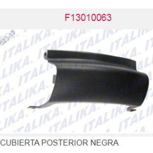 CUBIERTA TRASERA NEGRA