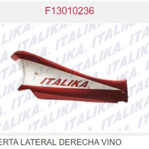 CUBIERTA LATERAL DER VINO