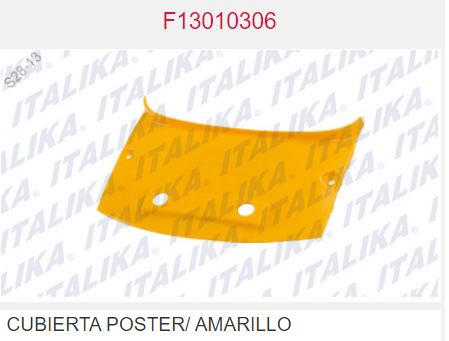 CUBIERTA POSTER/ AMARILLO