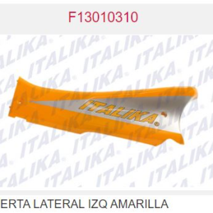 CUBIERTA LATERAL IZQ AMARILLA
