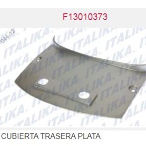 CUBIERTA TRASERA PLATA