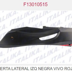 CUBIERTA LAT IZQ NEGRA/GRIS