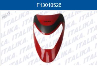 CUBIERTA FRONT SUP ROJO/NEGRO