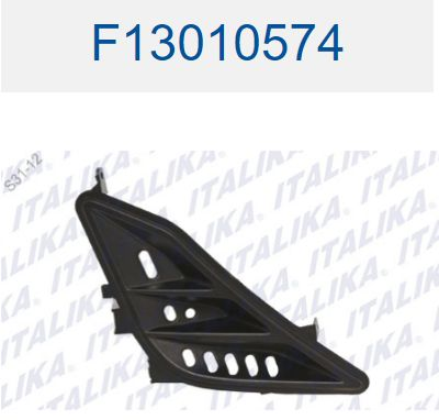 PLACA DE VENTILACION DER NEGRO