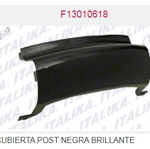 CUBIERTA TRAS NEGRA BRILLANTE