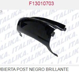 CUBIERTA TRAS NEGRA BRILLANTE