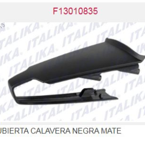 CUBIERTA TRASERA NEGRA MATE