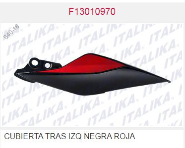 CUBIERTA TRAS IZQ NEGRA ROJA