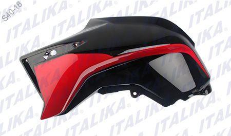 CUBIERTA DE TANQUE IZQ NEGRO ROJO