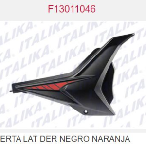 CUBIERTA LAT DER NEGRO NARANJA