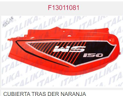 CUBIERTA TRAS DER NARANJA