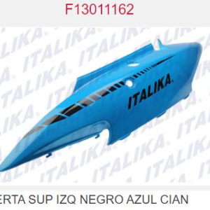 CUBIERTA SUP IZQ NEGRO AZUL CIAN