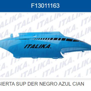 CUBIERTA SUP DER NEGRO AZUL CIAN