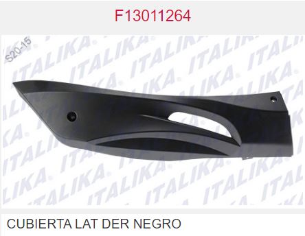 CUBIERTA LATERAL DER NEGRO